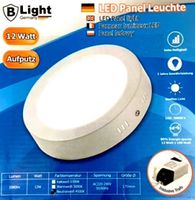 LED Panel Leuchte 12W Rund Ø 17cm Aufputz