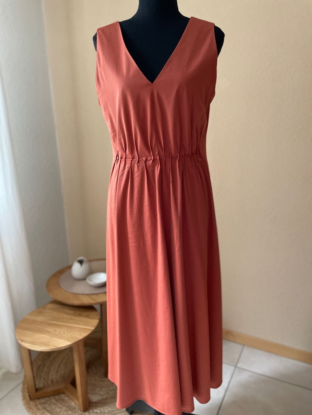 Kleider: Langes Kleid von S.Oliver Gr.36 - cognac – Gebraucht aus Birsfelden von Nic21 7