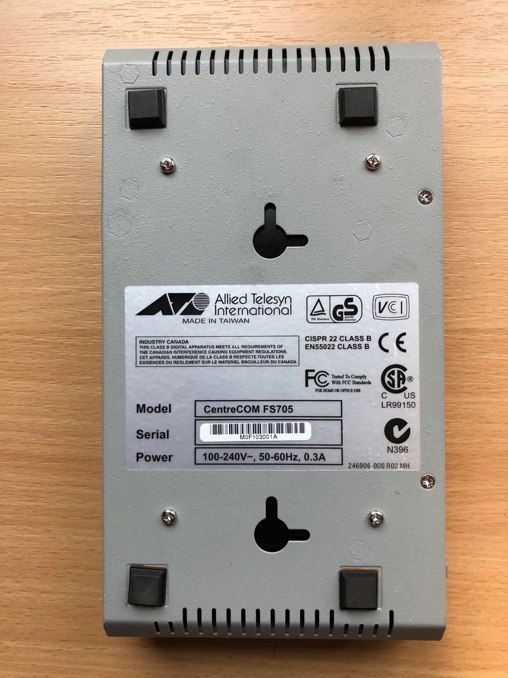 Hub & Switch: ALLIED TELESYN-Switch CentreCOM FS705 – Usato da Buchs SG venduto da Handyman77 1