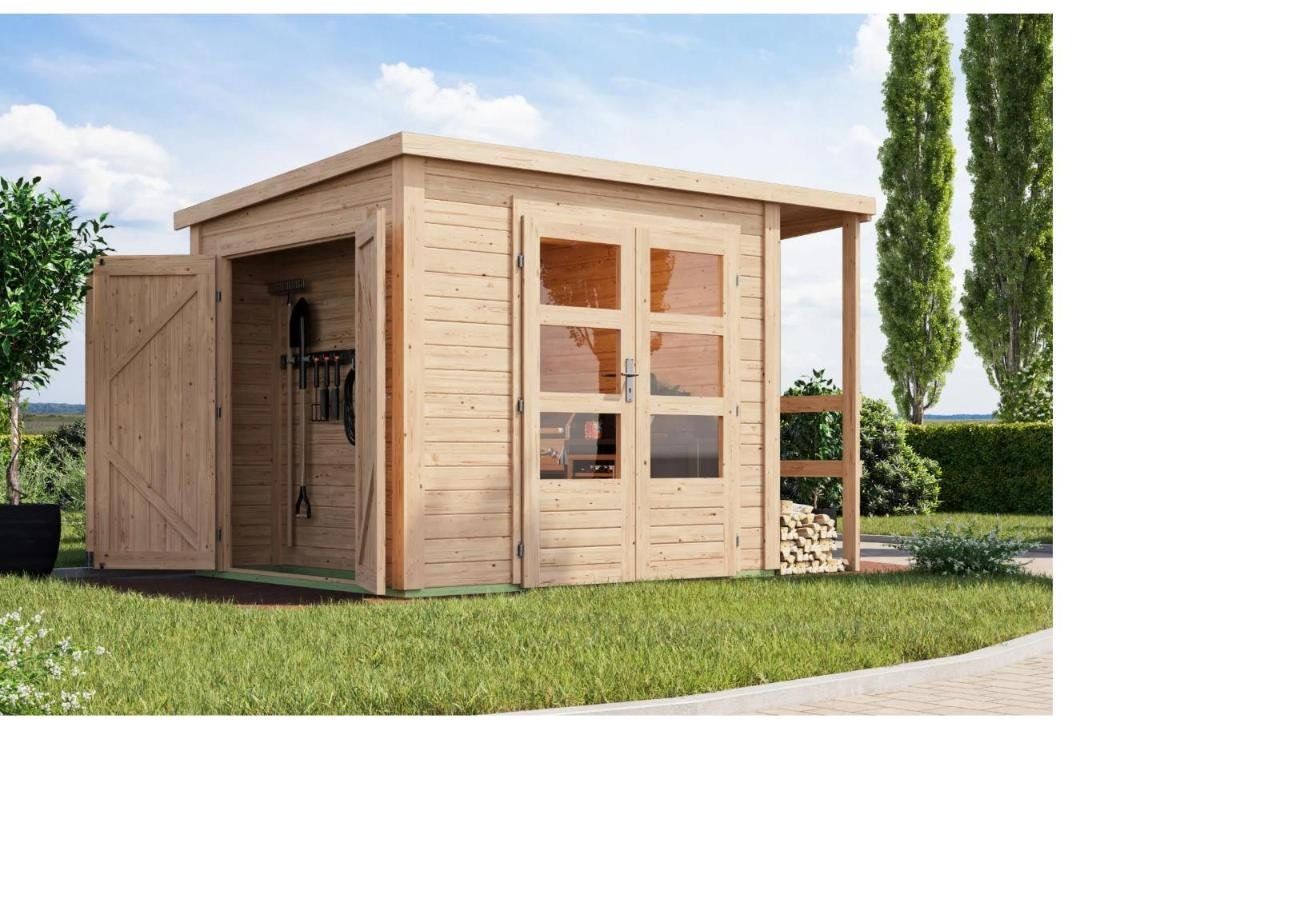 Casette da giardino & serre: Gartenhaus Multifunktionshaus, Anbaudach - Gratis Versand – Nuovo e nell'imballaggio originale da Kleinwangen venduto da Maluwa_GmbH