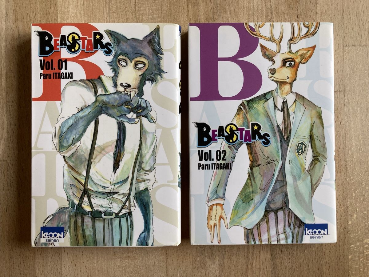 Fumetti: Manga BEASTARS tomes 1 & 2 – Nuovo (secondo la descrizione) da Genève venduto da rob_7mzk