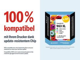 HP 963 XL – Kompatible Drucker-Patronen, Tintenpatronen (4x)