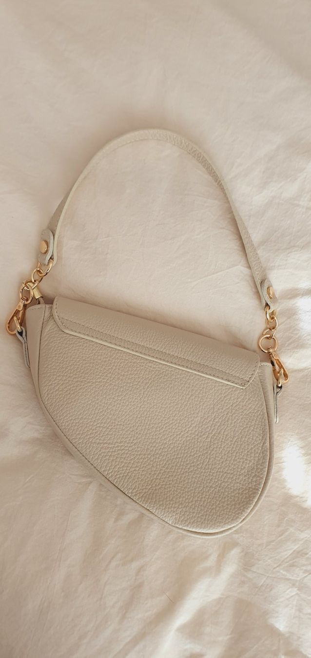 Borse da donna: Hochwertige Echtleder Handtasche Damen beige Neu – Nuovo (secondo la descrizione) da Stansstad venduto da InStyle8 5