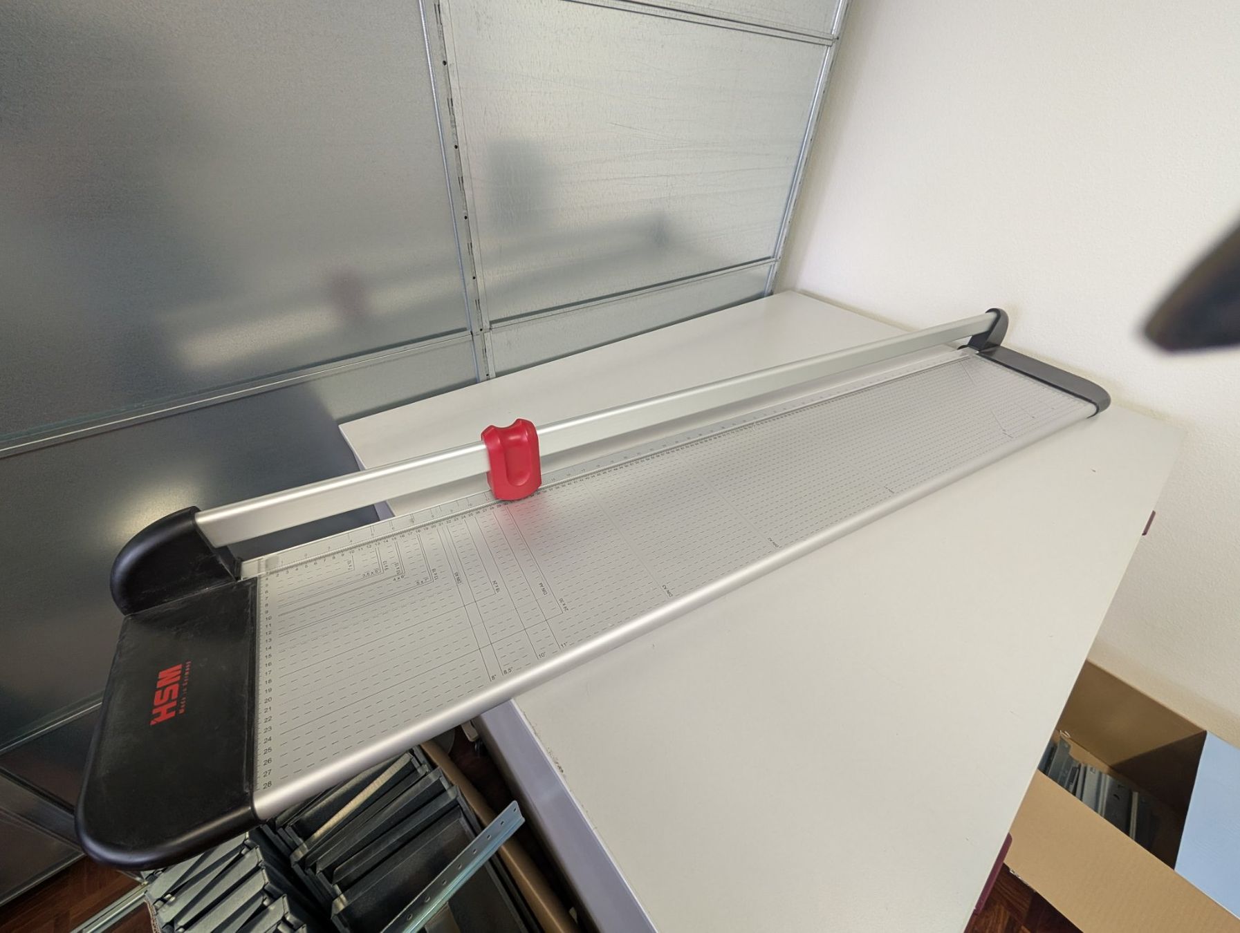 Tutte le macchine: Papier-Schneidemaschine HSM – Usato da Dietikon venduto da Bhelbling