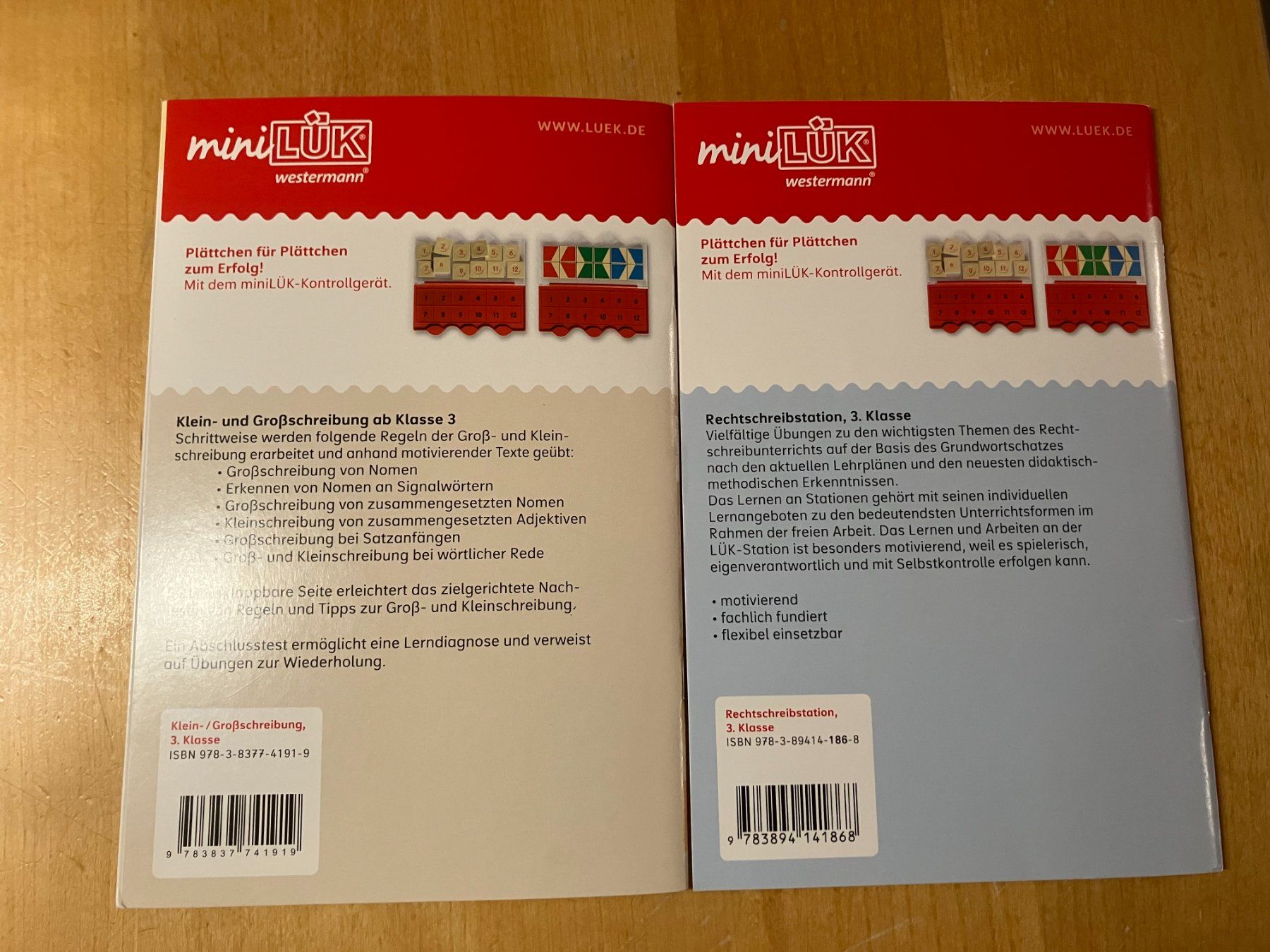 Spiele: miniLÜK zwei Hefte ab der 3.Klasse – Gebraucht aus Grabserberg von Trunegg87 1