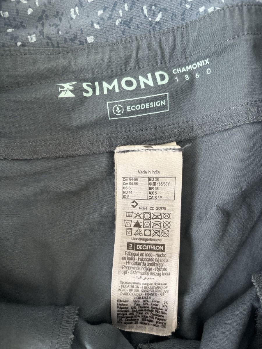 Hosen: Simond Capris trousers grey size S good condition – Gebraucht aus Zürich von sve_p2cg 1