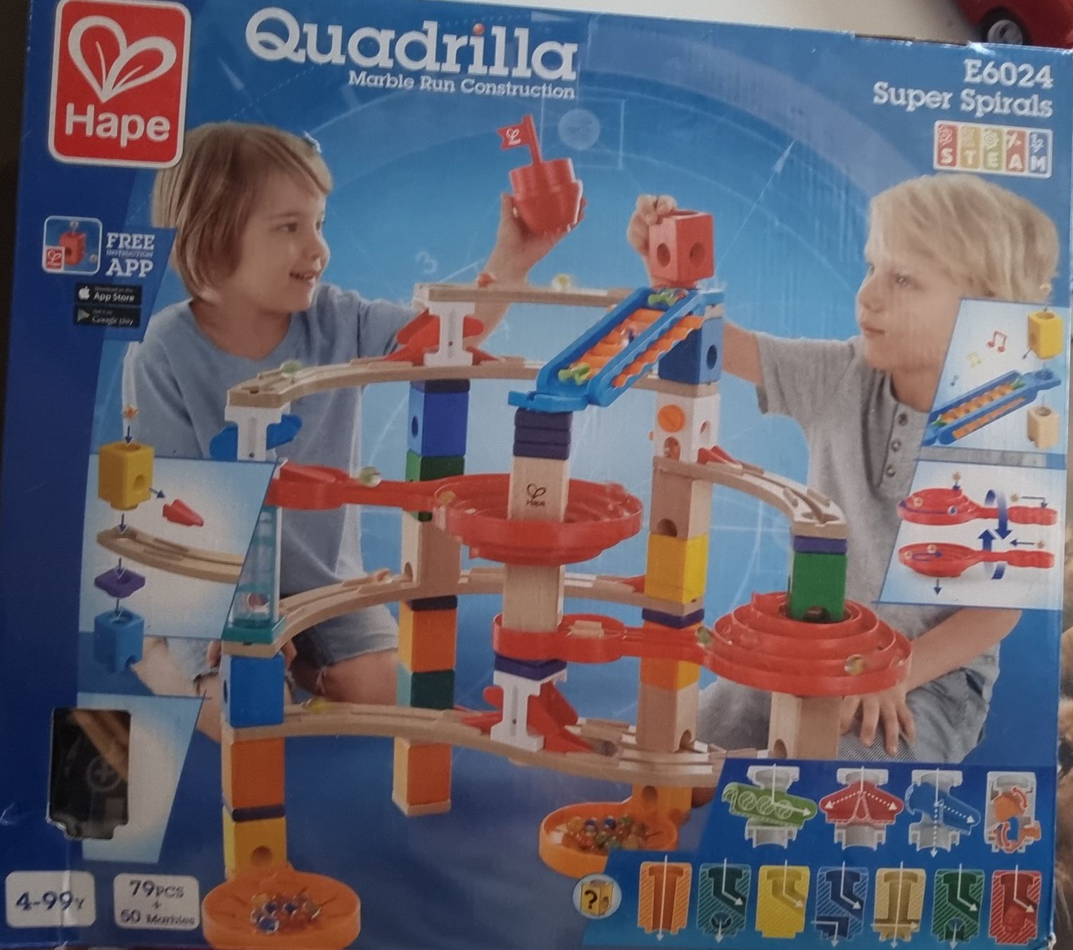 Quadrilla Jouets: Quadrilla Super Spirals E6024 – D'occasion à Konolfingen par Goofy021
