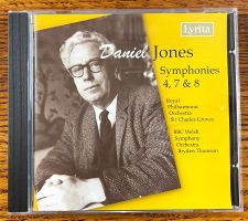 Daniel Jones - Symphonies 4,7 & 8 CD