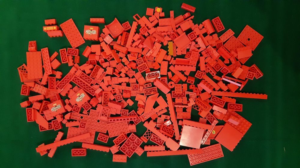 LEGO pièces rouges en vrac 500 grammes lot 4 Kaufen
