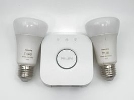 Philips HUE Set, 2x Birne und 1x Bridge