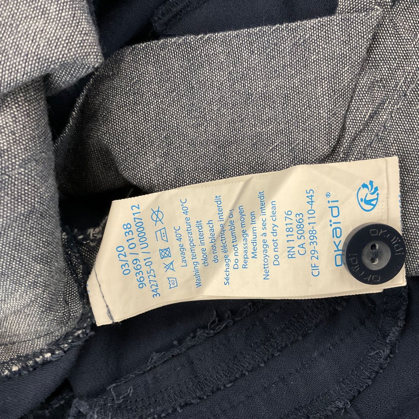 Okaidi Pantaloni: Hose Okaidi, Grösse 110 – Usato da Niederteufen venduto da sicmu 3