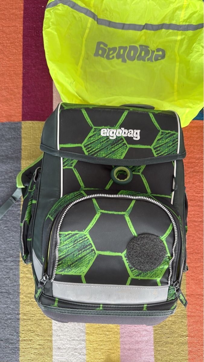 Borse & Zaini: Ergobag school backpack Schulthek kit Fussball Soccer Boy – Usato da Kilchberg ZH venduto da scs8802