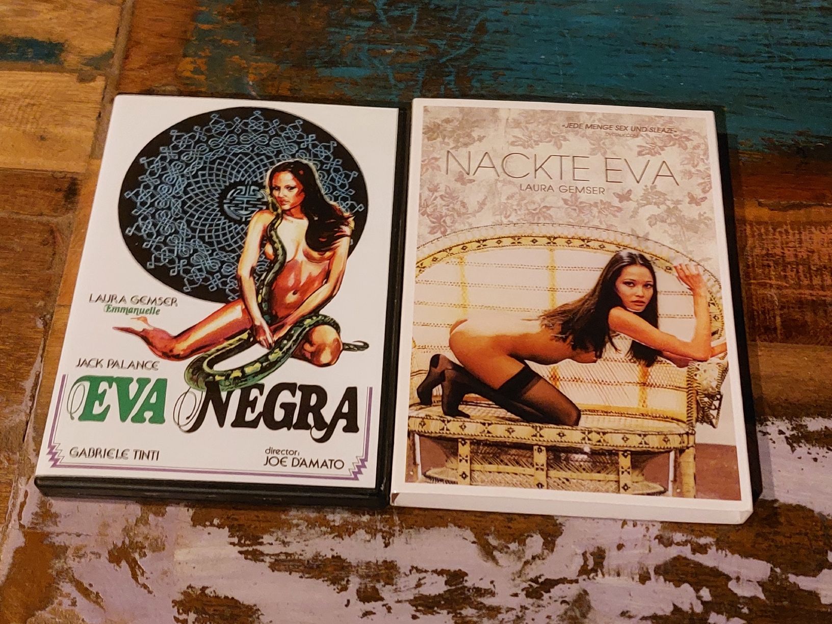 Tutti i DVDs: Nackte Eva, DVD Erotik im Schuber – Usato da Winterthur venduto da Belzarek 2
