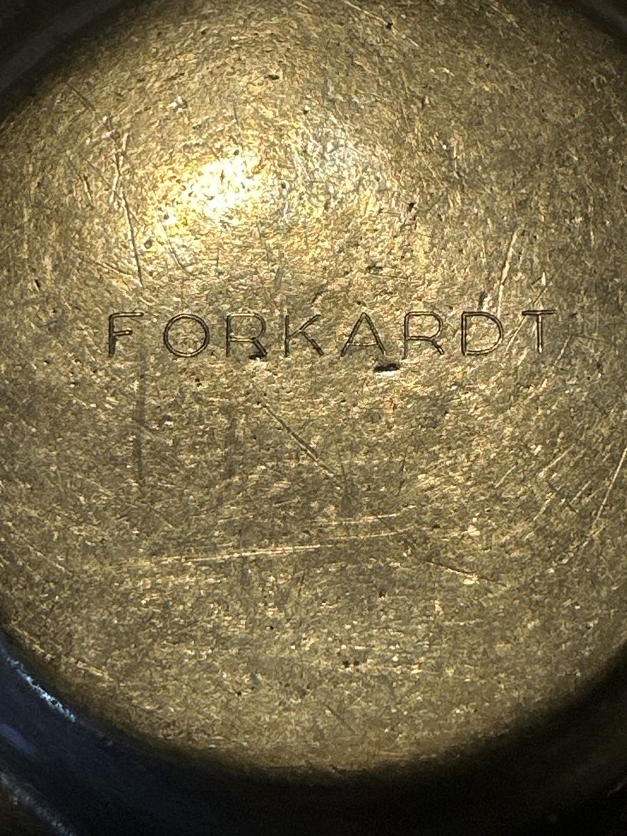 Piatti: FORKARDT Schale Messing Vintage Teller Deko – Usato da Zürich venduto da Chaeffeler 3