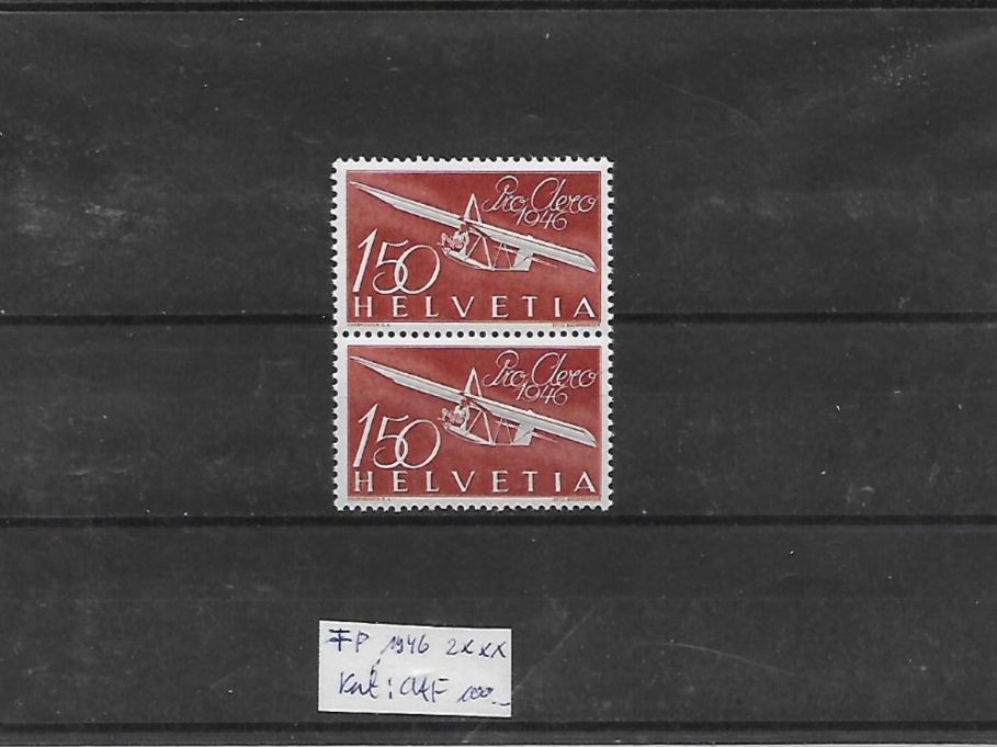 Tous les timbres: FP 1946 2x ** Kat: CHF 100.- – Neuf (Voir description) à Basel par Ilp