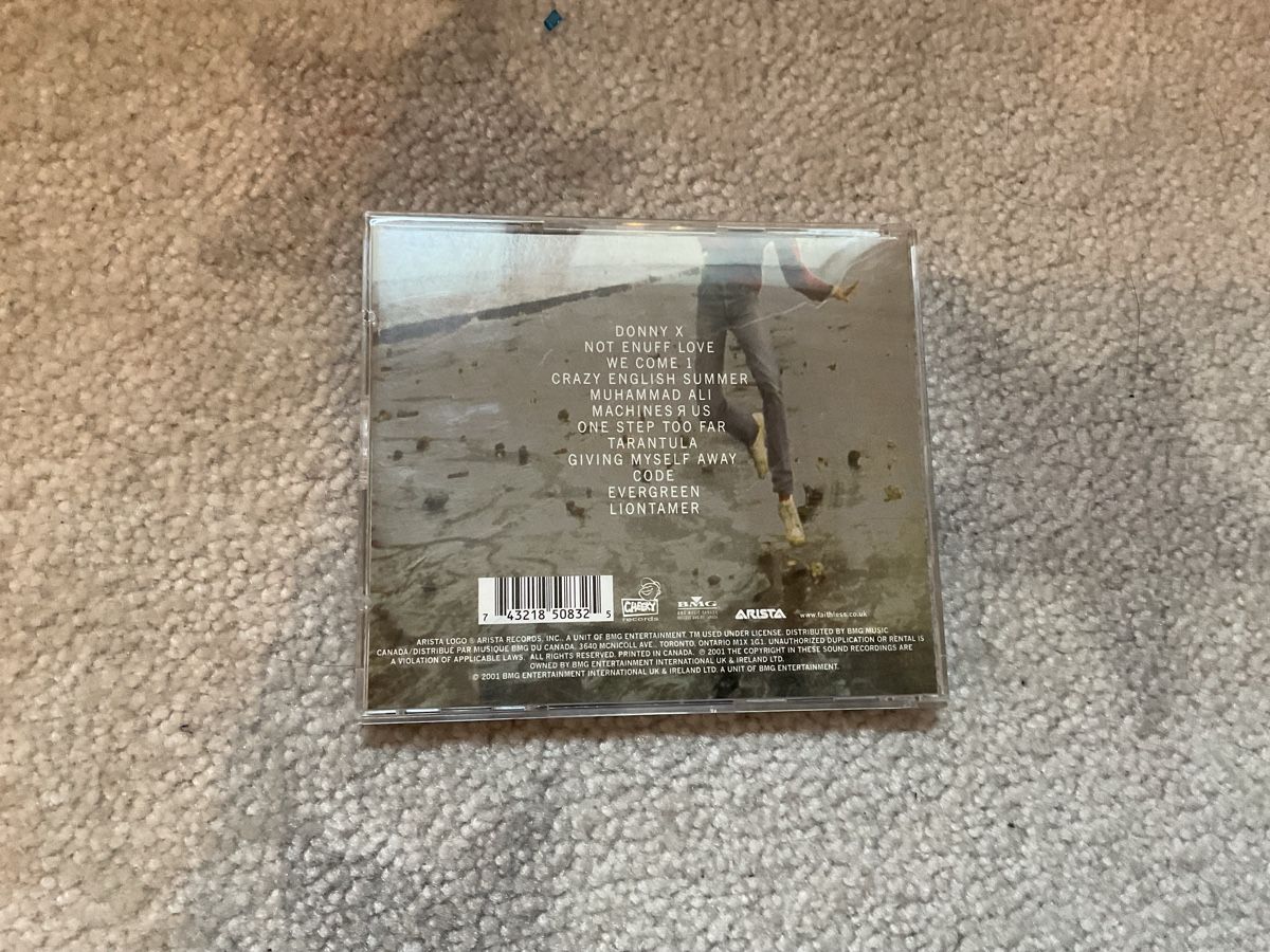 CD: Faithless - Outrospective – Usato da Grub SG venduto da Vinciguerra 1