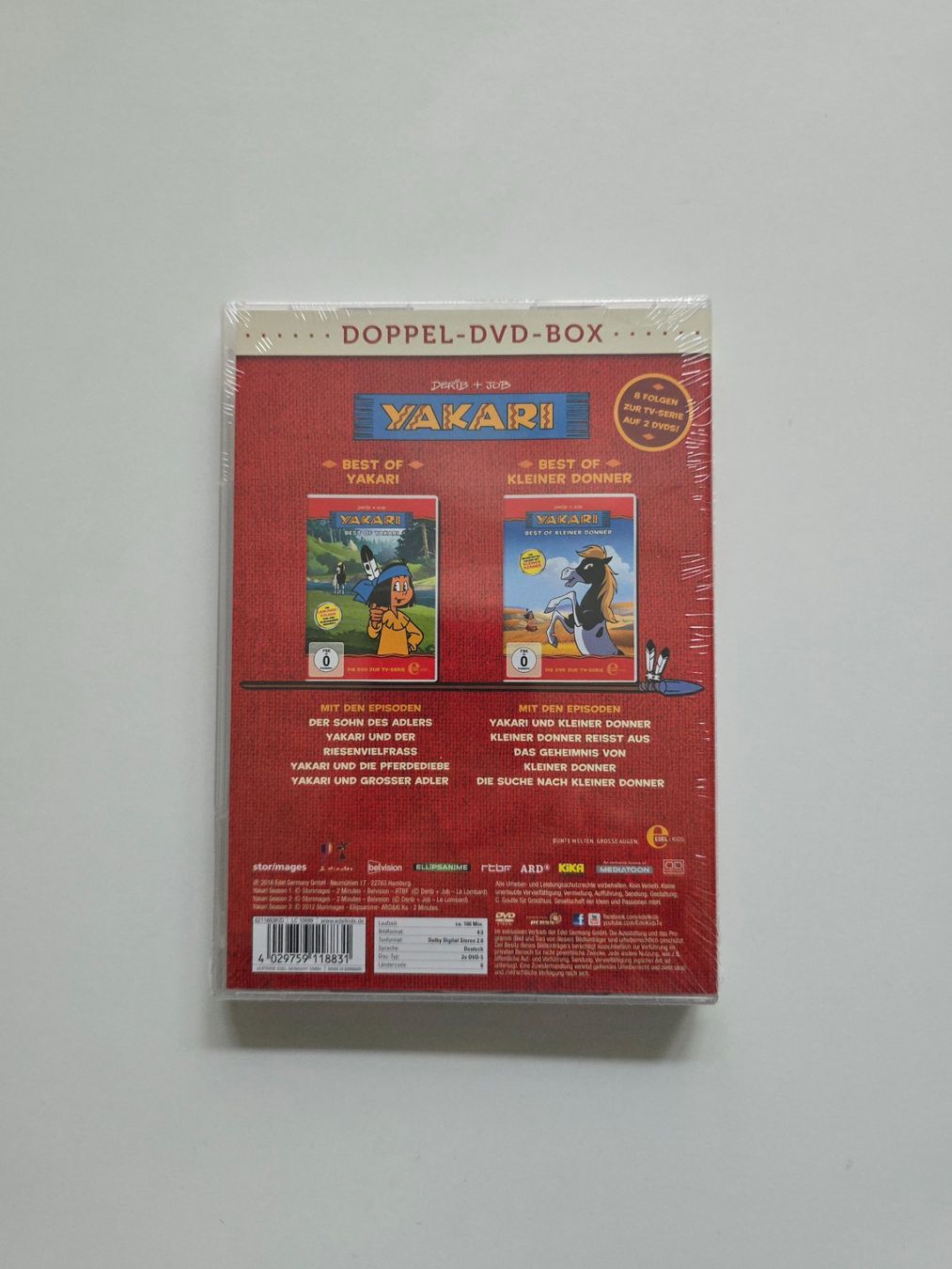 Alle DVDs: DVD Kinder Yakari Doppel-DVD-Box NEU – Neu und originalverpackt aus Dättlikon von Wundertuete_ 1