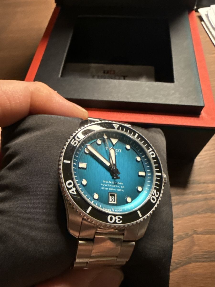 Tissot Orologi: Tissot Seastar 1000 Powermatic 80 – Usato da Matran venduto da Miraleo 1