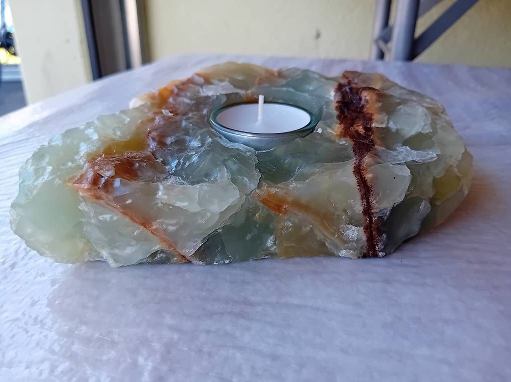 Portacandele: Edelstein Teelicht Onyx – Usato da Stans venduto da wer_fd5f 3
