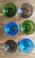 Schalen / Dessertschalen aus Pressglas - 6 Stück -