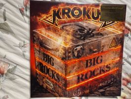 Krokus – Big Rocks, Limited Edition, Numbered, Flaming Vinyl
