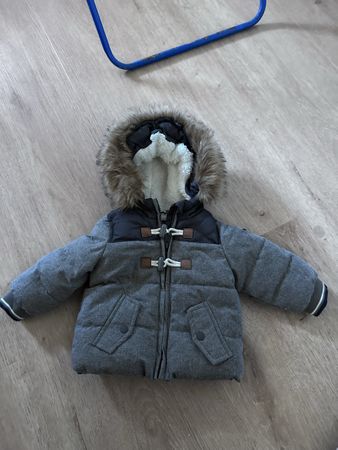 Gefütterte Winterjacke Baby 68