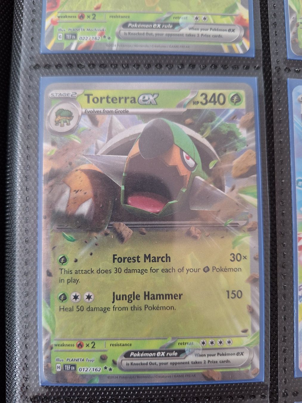 Pokémon Sammelbilder & Trading cards: Torterra ex – Gebraucht aus Altstätten SG von GGsGameshop