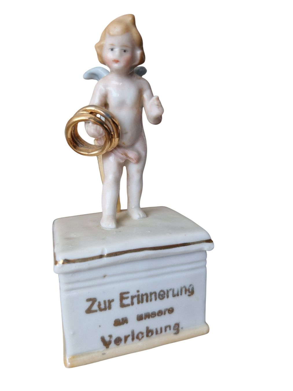 Statuette: antike Ringbox Verlobung – Usato da Mörschwil venduto da antiksalon