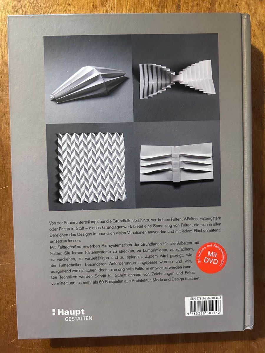 Libri: Falttechniken Paul Jackson inkl. DVD – Usato da Zürich venduto da WWehrle 1
