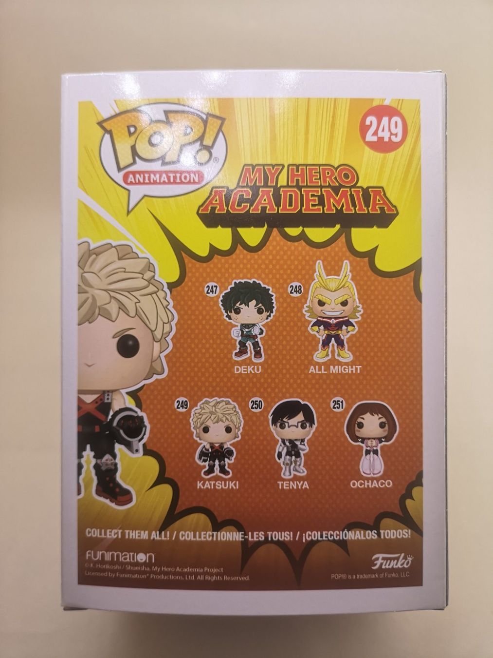 Funko Statuette: Funko Pop Katsuki #249 – Nuovo e nell'imballaggio originale da Riehen venduto da _TheCollectorShop_ 1