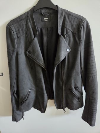 Kunstleder Jacke Only Grösse 36