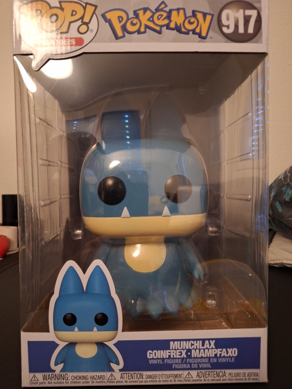 Funko Figuren: Funko Pop - Munchlax #917 Pokémon – Neu und originalverpackt aus Biel/Bienne von Seyran