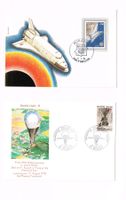 Monaco Space Shuttle_1983_Double Ealgle II_1983_Ersttagsbrie