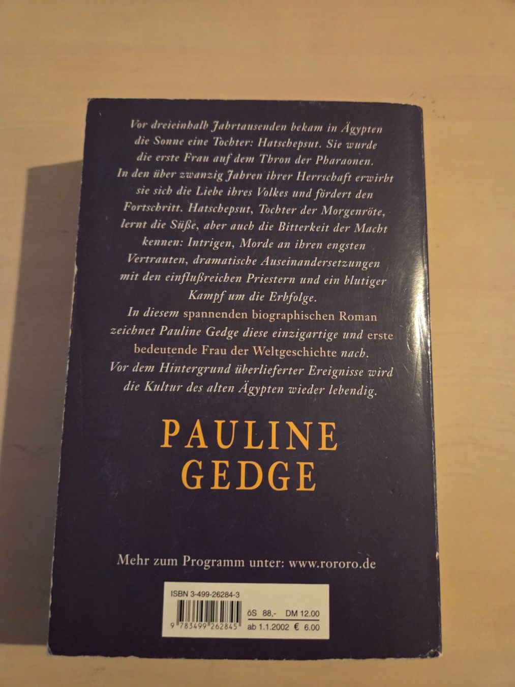 Libri: Die Herrin vom Nil, Pauline Gedge – Usato da Liestal venduto da ITOlio 1