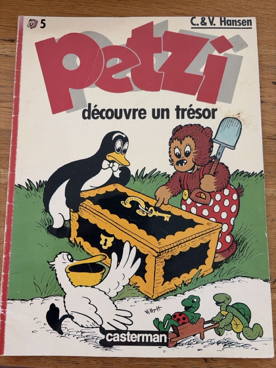 Fumetti: BE Petzi découvre un trésor no 5 – Usato da Echallens venduto da JAR69