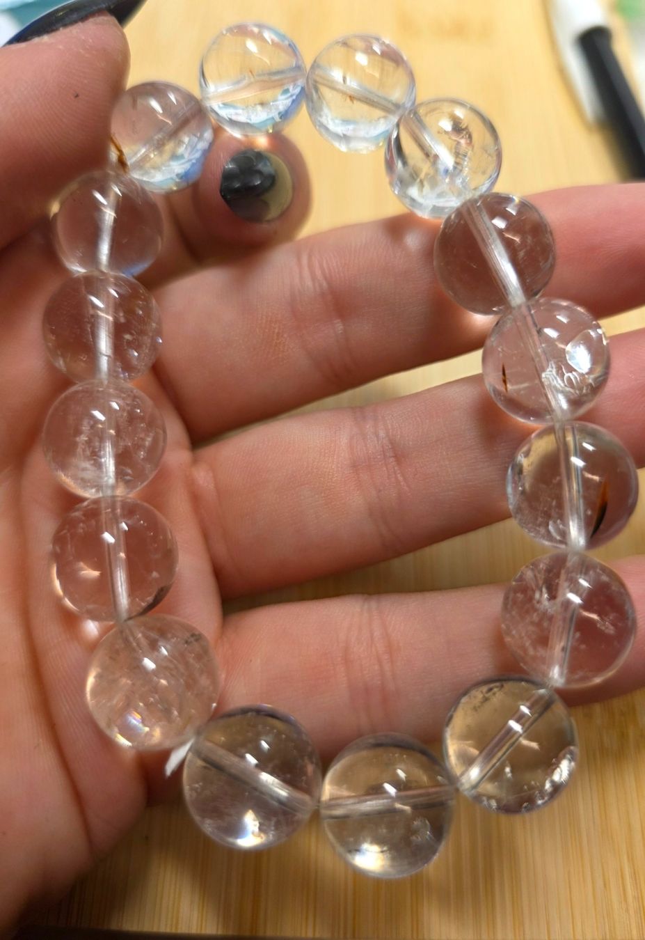 Minerali & Pietre curative: Bergkristall Armband 13.2mm – Nuovo (secondo la descrizione) da Matzingen venduto da Shay_Crystalz 1