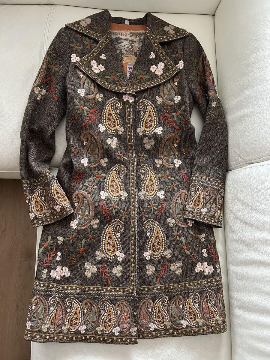 Cappotti: Embroidered Biya Wool Coat Size XS – Usato da Pully venduto da opa_k78q