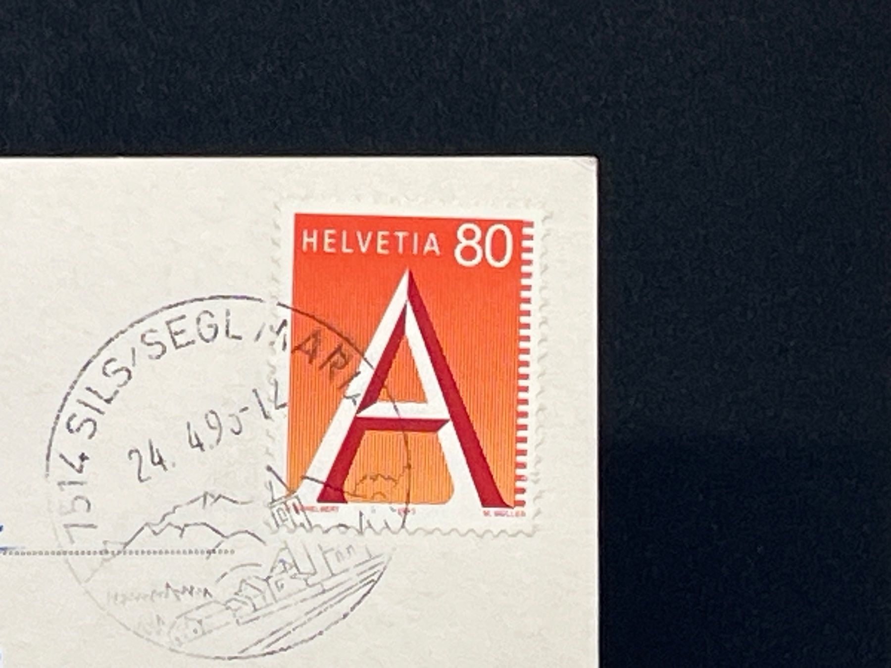 Cartoline postali: La Punt-Chamues-ch – Usato da Widnau venduto da Brusi9 1