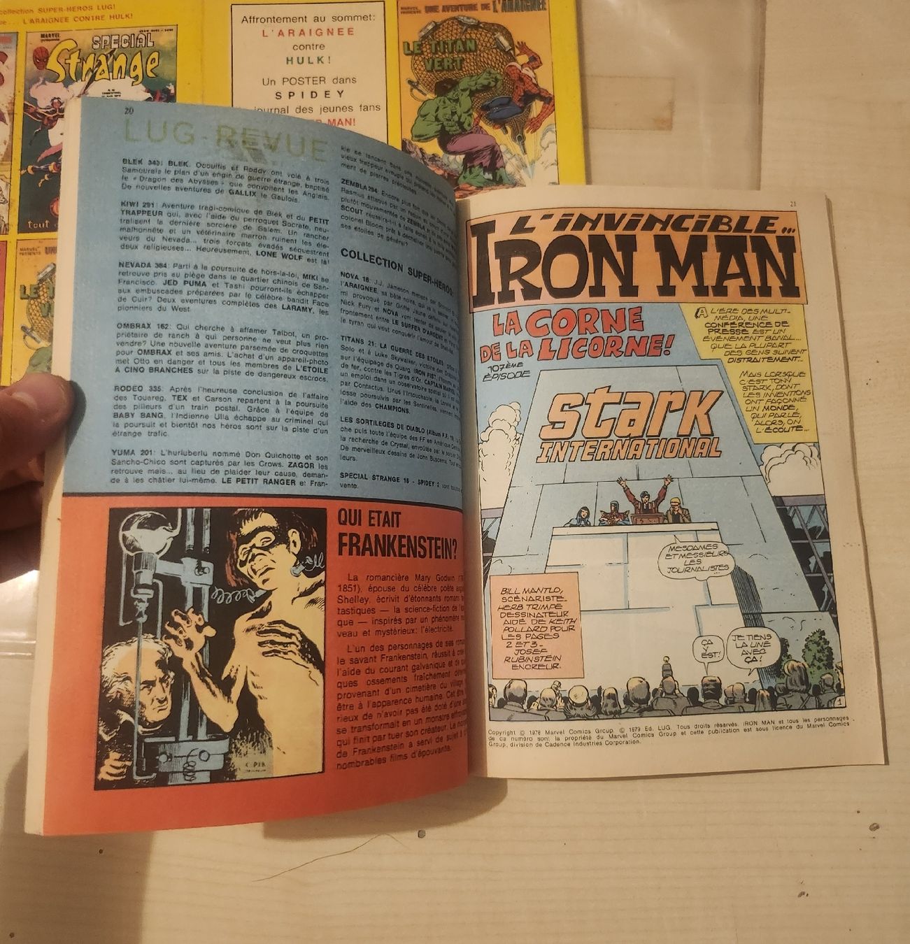 Fumetti: Marvel comics lot de 06 articles en français – Usato da Romont FR venduto da Alejandro111 4