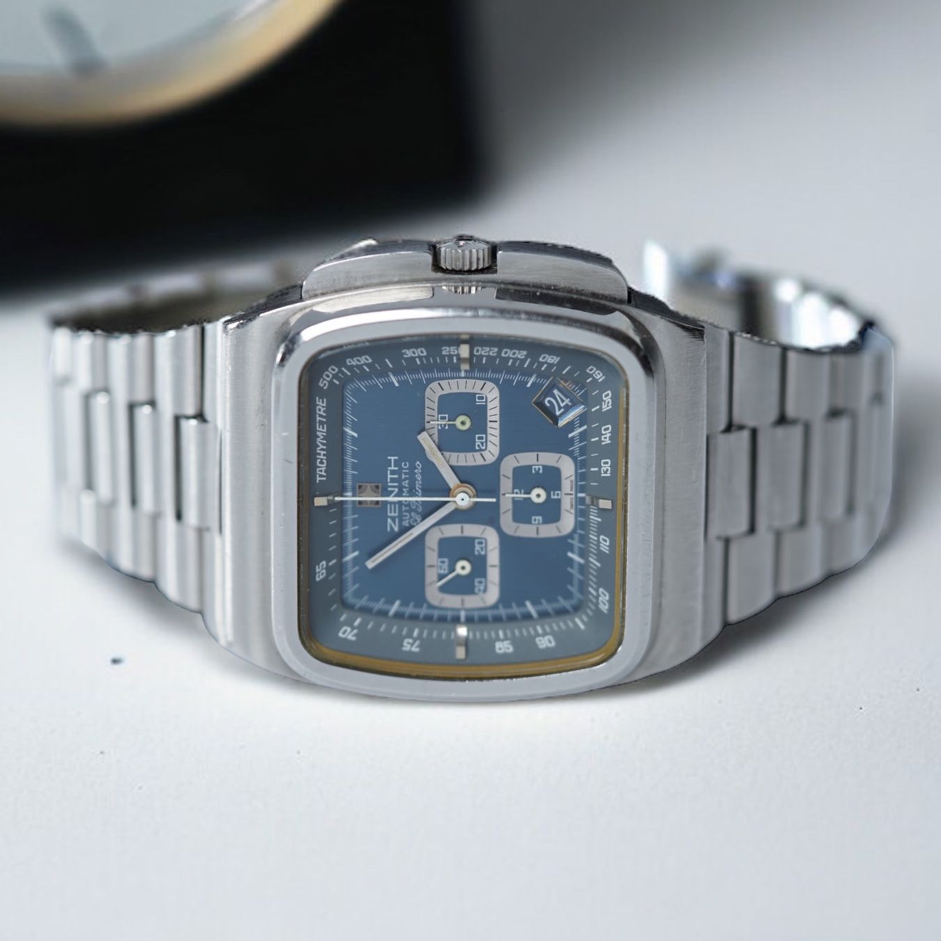 Zenith Orologi: Zenith El Primero Vintage TV screen – Usato da Morges venduto da 24time 9