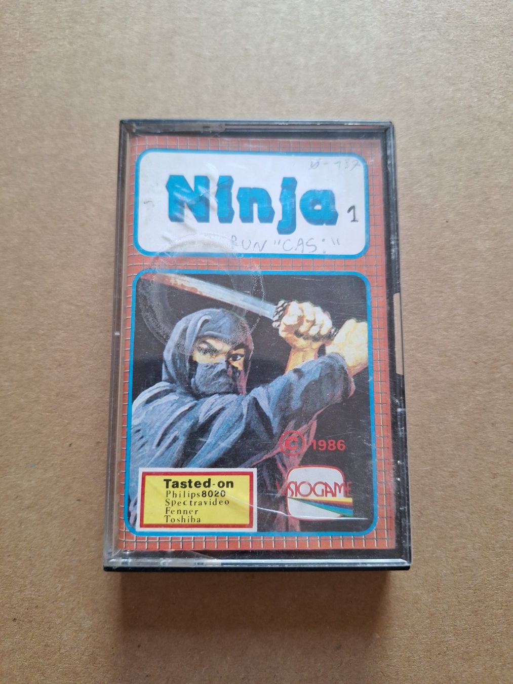 Giochi: Ninja - MSX Game Kassette - VISIOGAME – Usato da Altstätten SG venduto da GGsGameshop