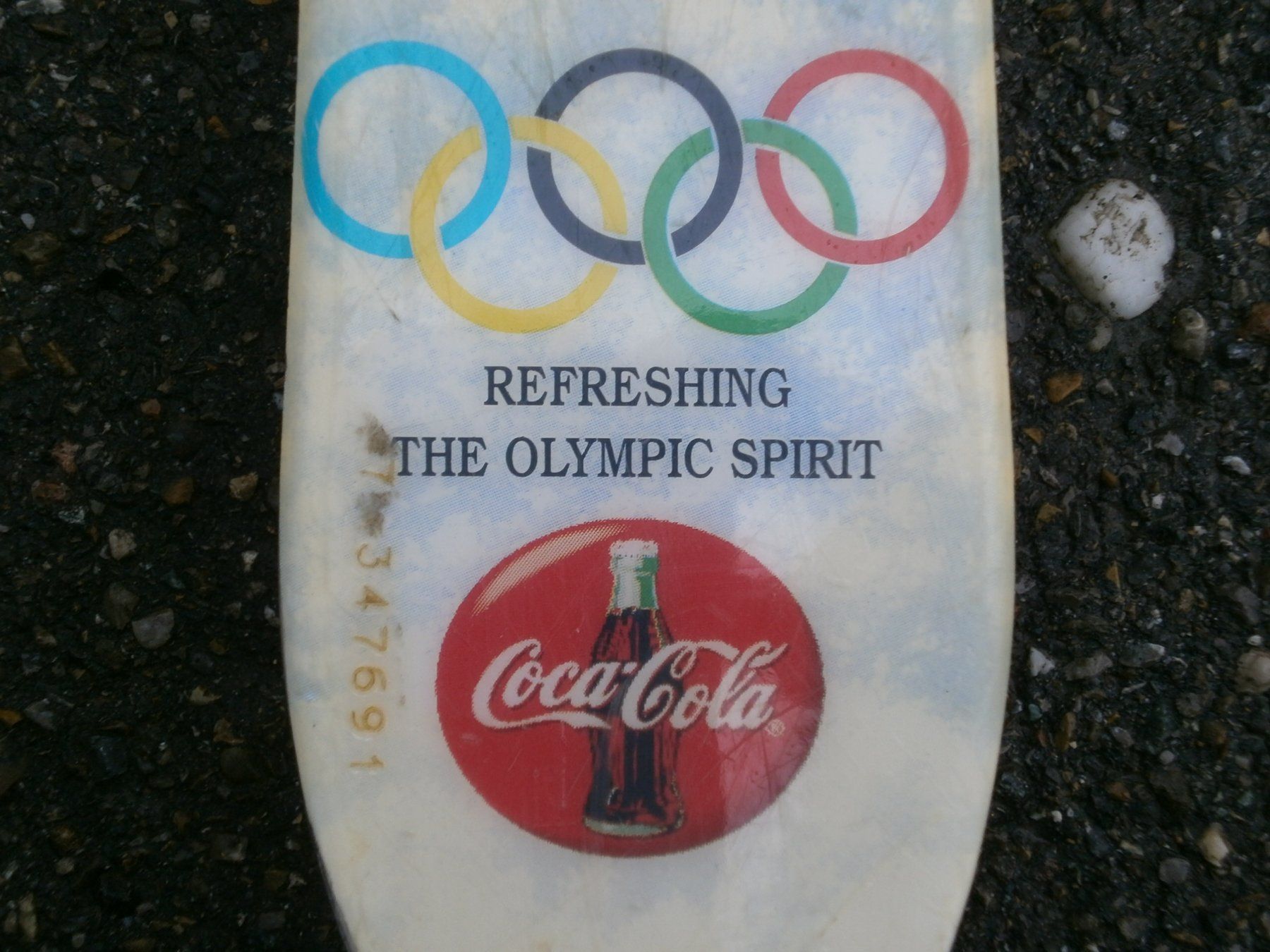 Rossignol Sci: Rossignol Ski Coca Cola Marker Olympic Spirit – Usato da Feuerthalen venduto da mam_5l7b 3