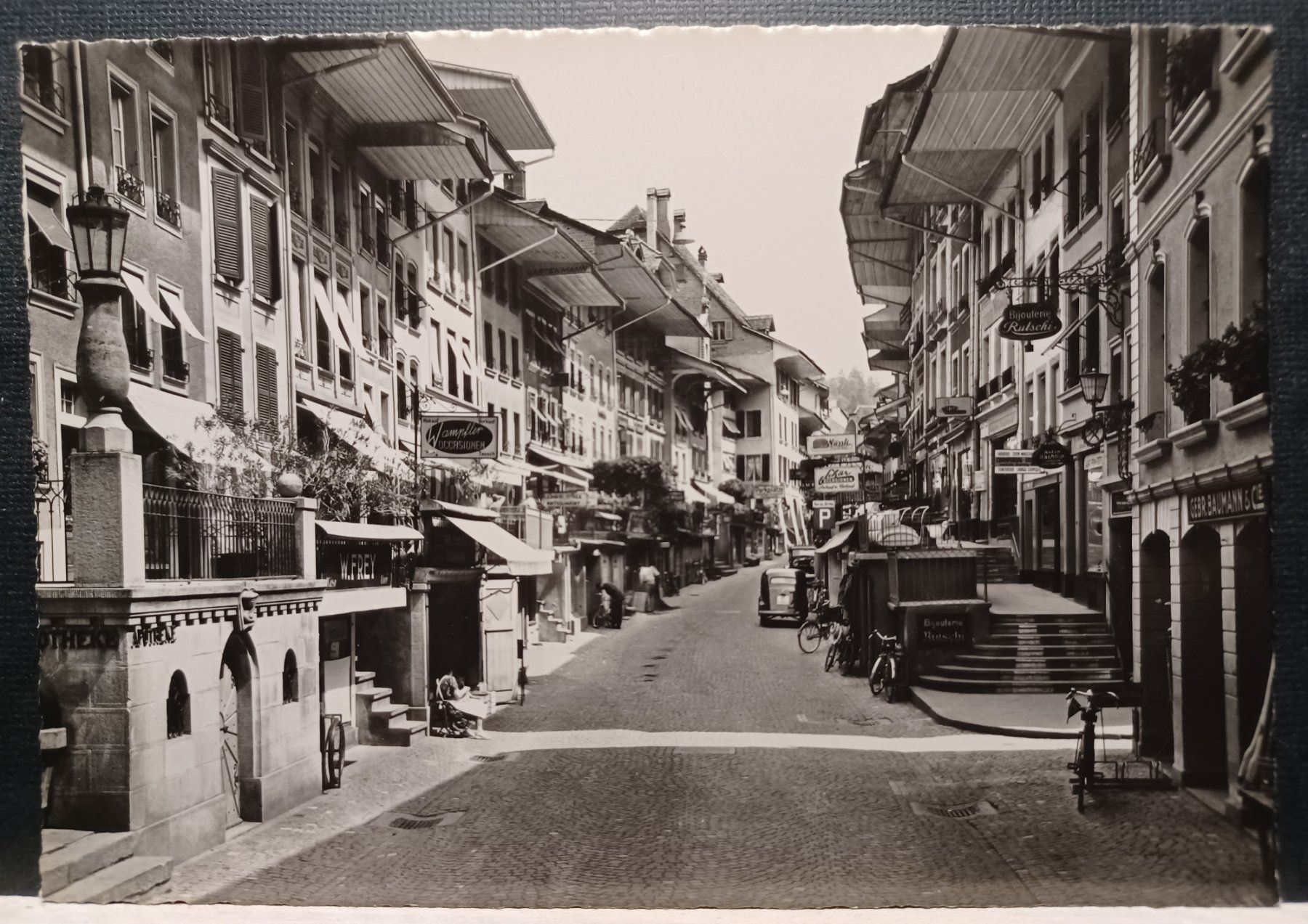 Cartoline postali: BE,  Thun Hauptgasse, No.1023 – Usato da Aarau Rohr venduto da mgvw