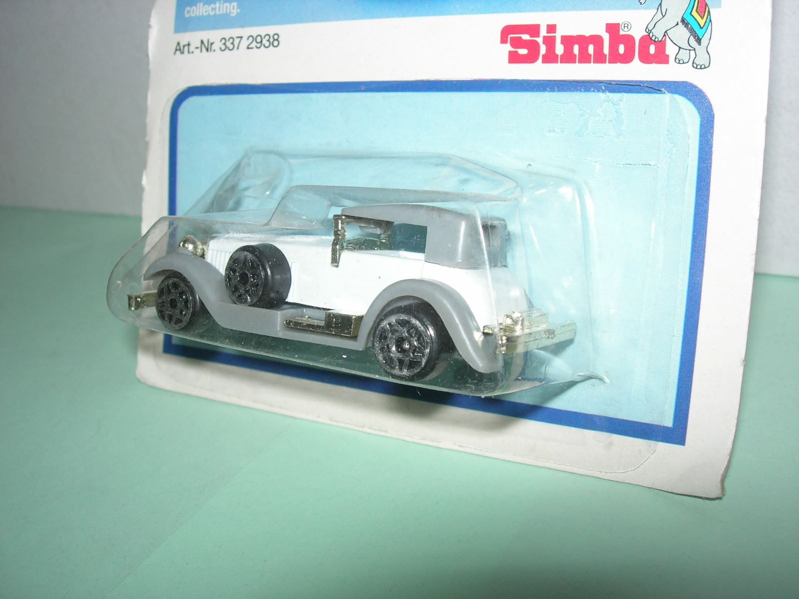 Modellini d'auto: Simba Oldtimer Modellauto weiss  Nr. 337 2938, neu & OVP – Nuovo e nell'imballaggio originale da Hornussen venduto da Corvette- 2