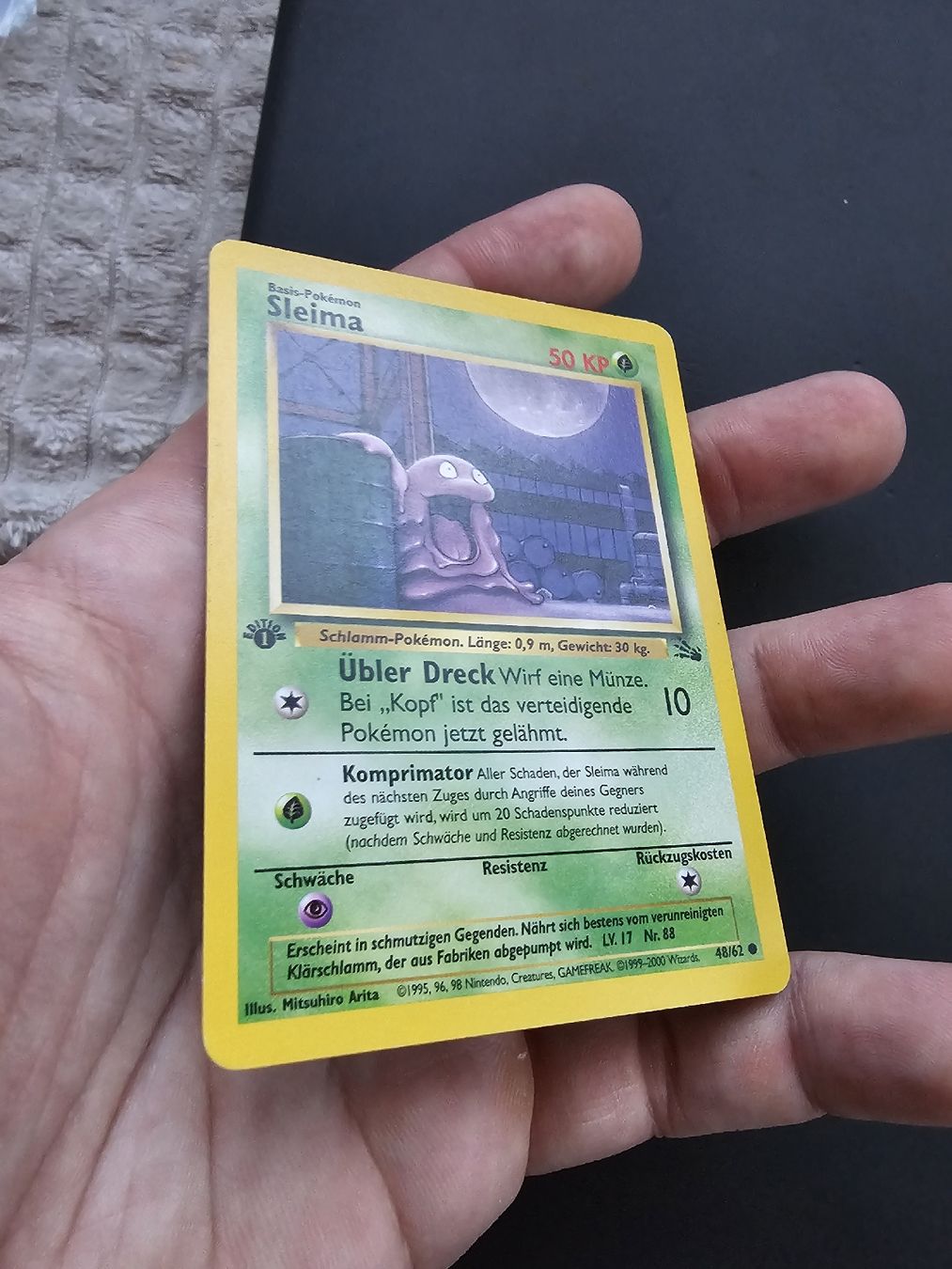 Pokémon Carte collezionabili: Sleima Pokemon Karte 1. Edition – Usato da oberbuchsiten venduto da thug4 1