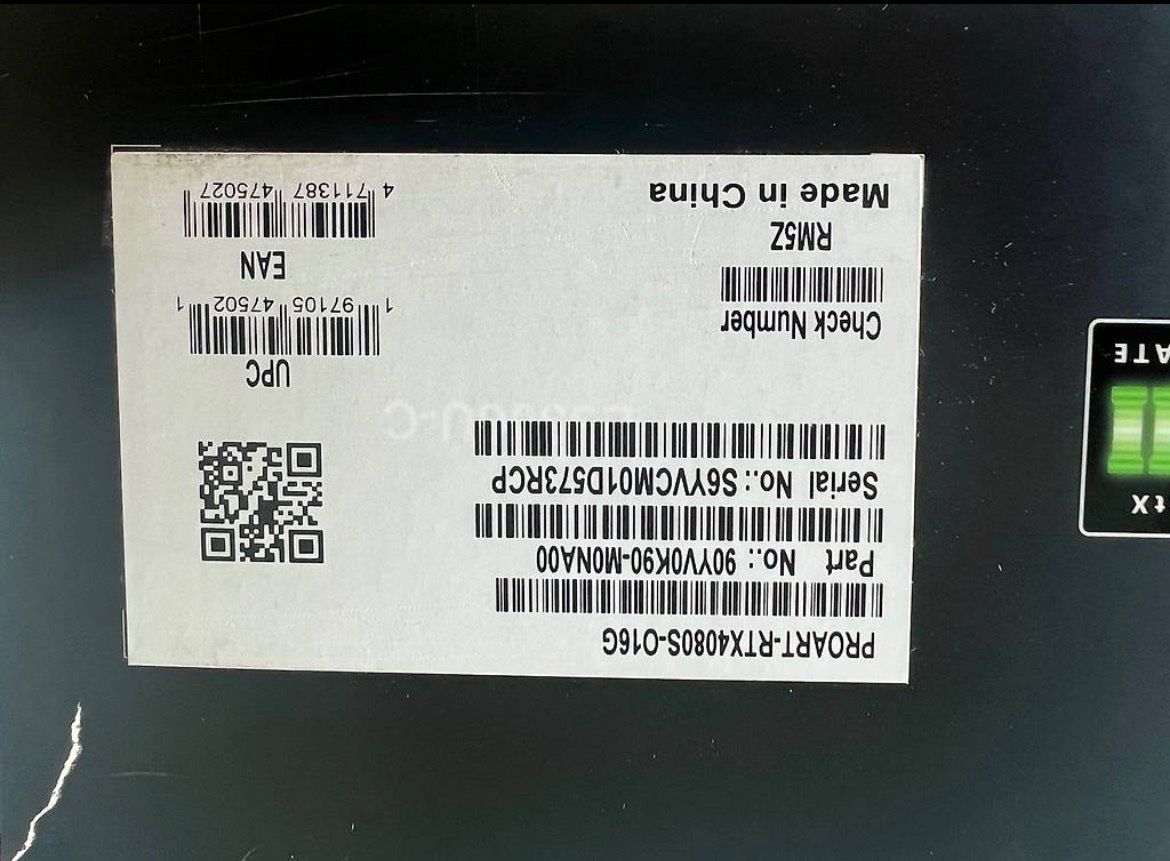 Nvidia Schede grafiche: GeForce RTX 4080 Super – Usato da Lausanne venduto da lencse 4