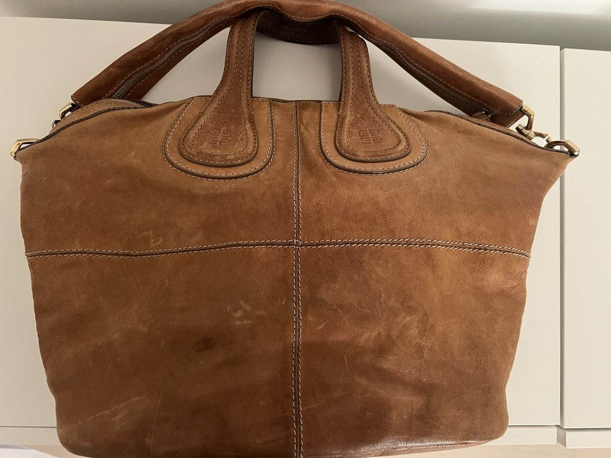 Givenchy Borse da donna: Givenchy Nightingale Leather Beige Vintage – Usato da Zollikon venduto da cat_p589 4