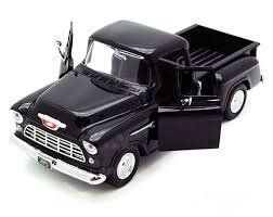 Chevrolet Modellautos: Chevrolet 5100 Stepside Pick Up 1955 schwarz       1:24 – Neu und originalverpackt aus Gerlafingen von espero88 7