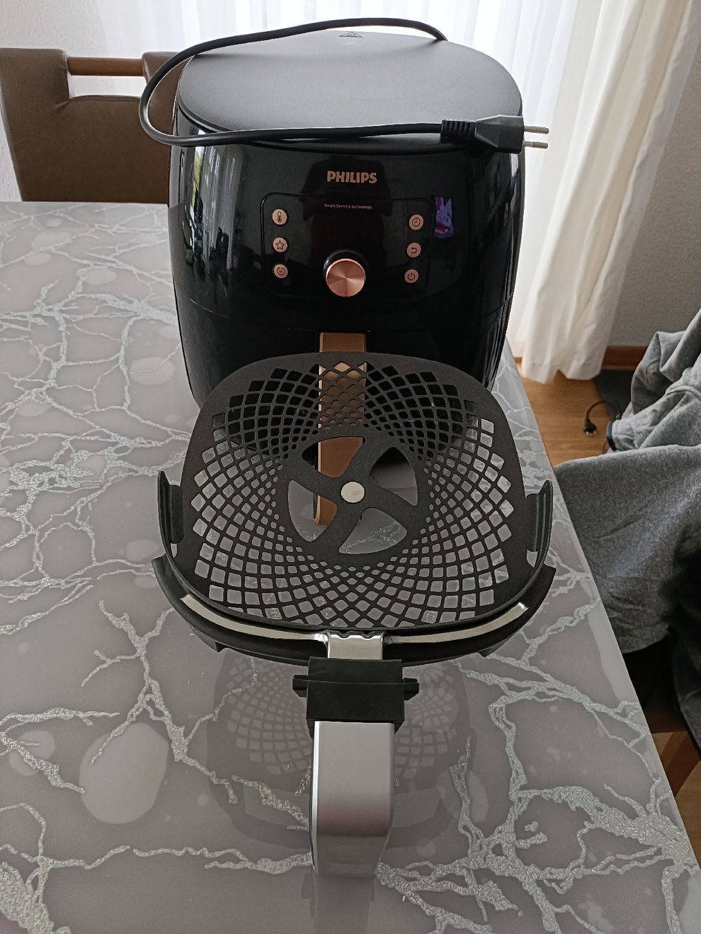 Philips Elettrodomestici da cucina: Philips Airfryer XXL 7.3l Heissluftfritteuse – Usato da Neuheim venduto da mahoni02 4