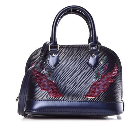 ❤️Louis Vuitton Nano Alma EPI Leder